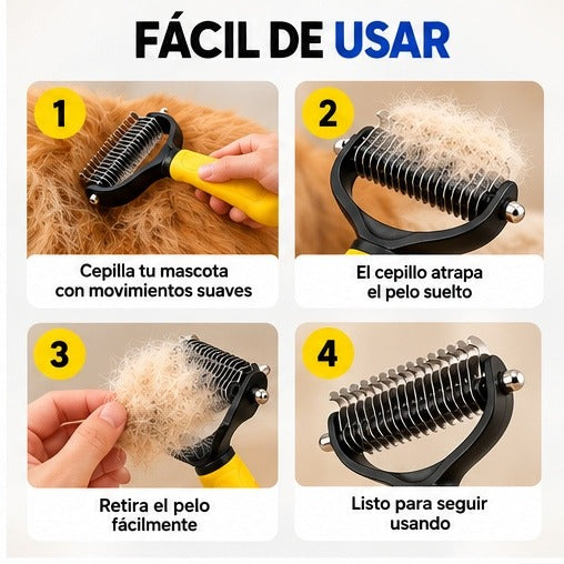 Corta nudos: fácil de usar en 4 pasos