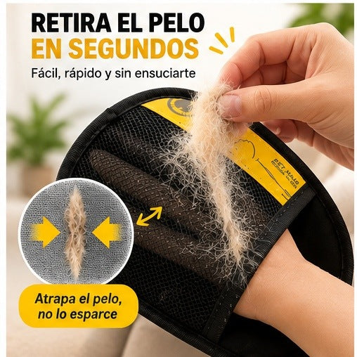 Retira el pelo en segundos
